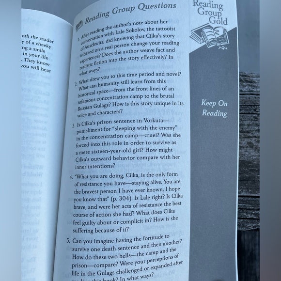 Cilka’s Journey by Heather Morris Fiction Based on True Story Softcover Book - Picture 7 of 8